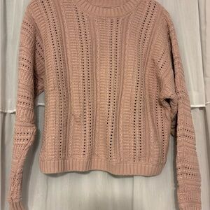 Cynthia Rowley Mauve Knit Sweater